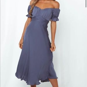 NWT Hello Molly SKY CHILD MAXI DRESS MIDNIGHT BLUE